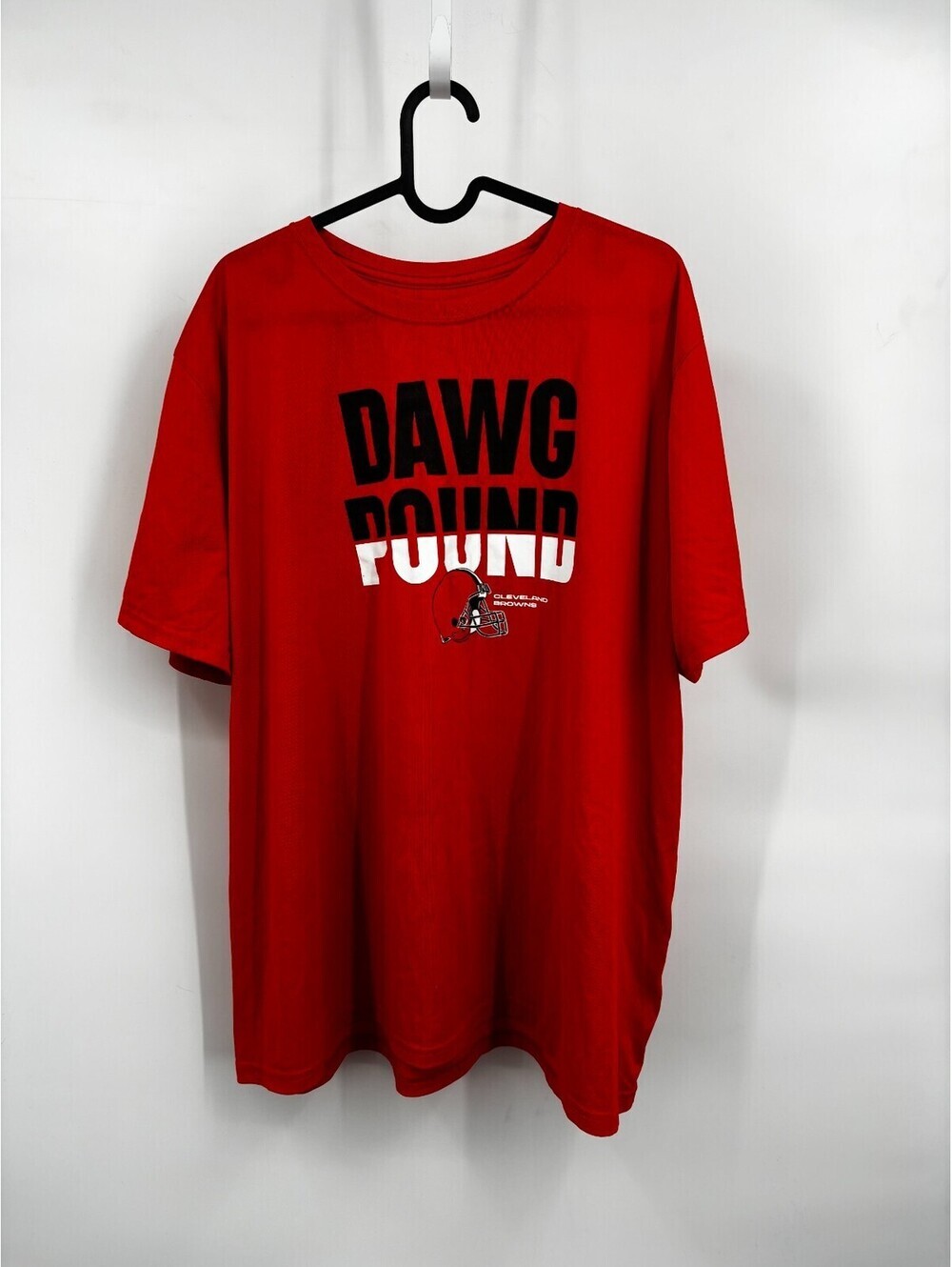 The Nike Tee Dri-Fit Mens T-Shirt Orange Dawg Pound Cleveland Browns Size 2XL